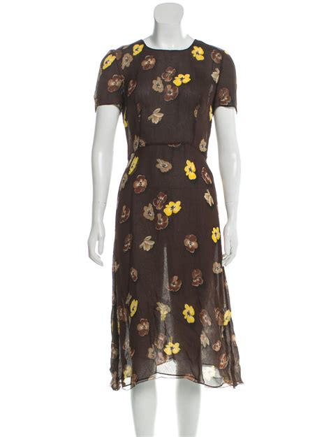 how much is a prada dress|prada silk dress.